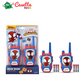 Jada - Spidey Walkie Talkie, 203222000, 4 anni, 2 unità, portata 100m, cancellazione rumore, 2,4 GHz