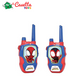 Jada - Spidey Walkie Talkie, 203222000, 4 anni, 2 unità, portata 100m, cancellazione rumore, 2,4 GHz