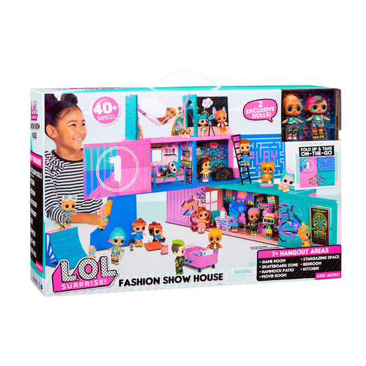 L.O.L. SURPRISE FASHION SHOE HOUSE PLAYSET 40+SURPRISES