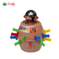 SALTA IL PIRATA - Gioco, gioco di abilità, bambini, gioco di famiglia, gioco di festa, plastica, per ragazze e ragazzi, regalo