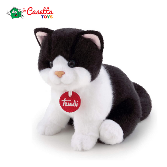 Trudi 21040 - Gattino Brad bianco e nero