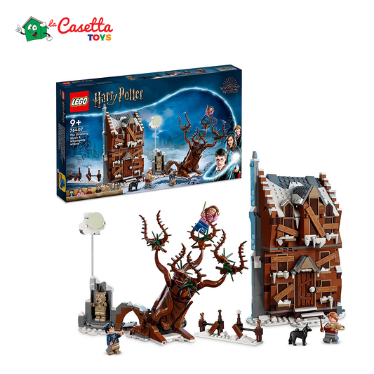 LEGO 76407 Harry Potter La Stamberga Strillante e il Platano Picchiatore, Mondo Magico, Modellino da Costruire con Minifigure, Giochi per Bambini Visita lo Store di LEGO