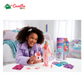 Barbie - Cutie Reveal Bambola Serie Fantasia Collezione Fantasy con Costume da Lama e 10 Sorprese, tra cui un Cucciolo ed Effetto Cambia Colore; Regalo e Giocattolo per Bambini 3+ Anni, HJL60