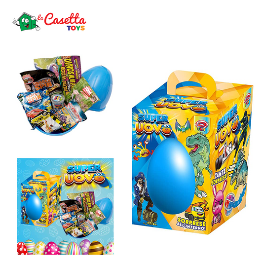 D-fun- Super Uovo Bimbo 2022 D-Kidz, Multicolore, 5847010