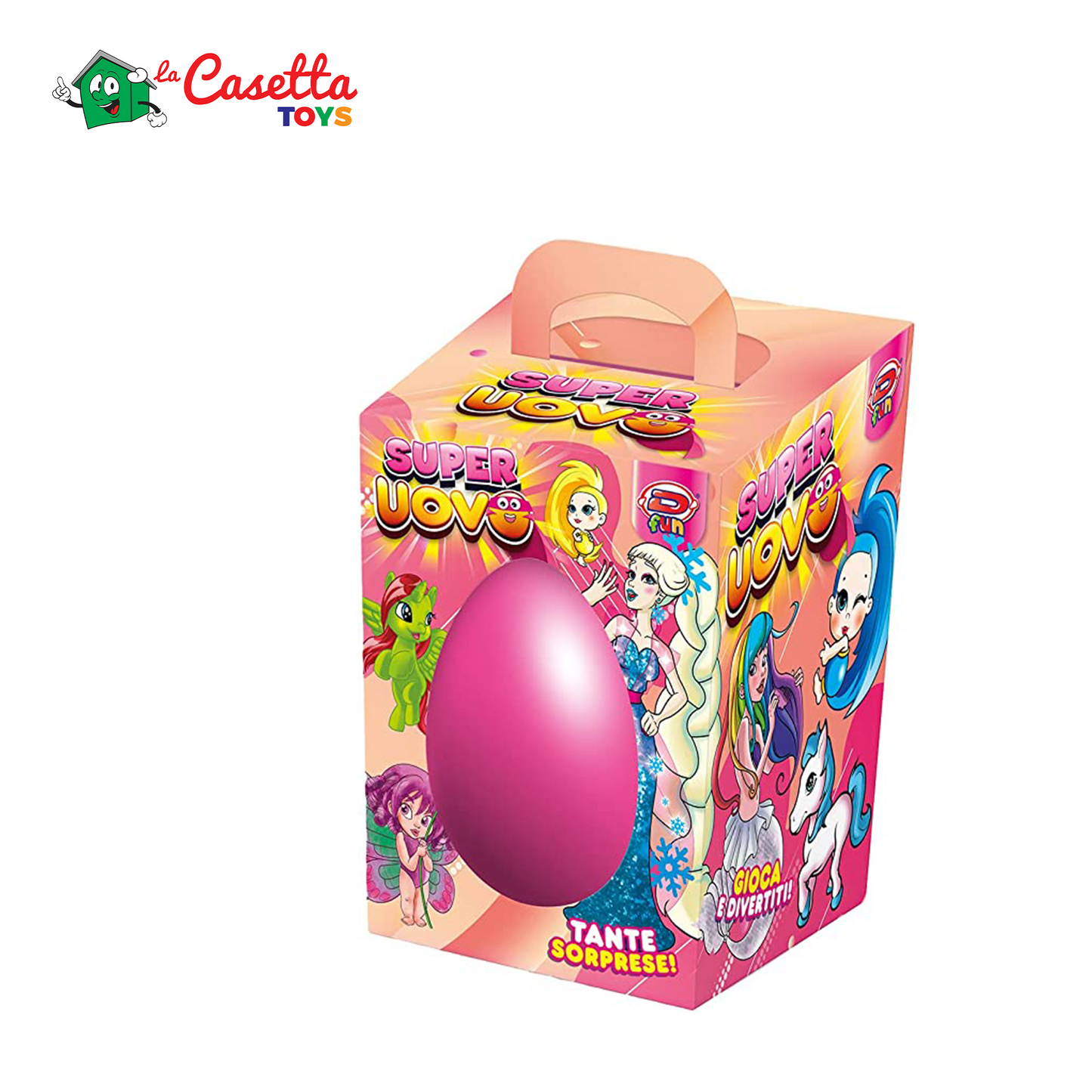 D-fun- Super Uovo Bimba 2022 D-Kidz, Multicolore, 5847011