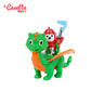 Paw Patrol, Cucciolo Rescue Knights con Drago, Personaggio Drago a Sorpresa, Giochi Bambini dai 3 Anni in su