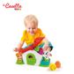 Clementoni- Soft Clemmy-Touch, Imagine & Play Sensory Farm-Playset Fattoria Sensoriale con Mattoncini Morbidi per Bambini 10-36 Mesi-Made in Italy, Multicolore, 17767