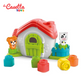 Clementoni- Soft Clemmy-Touch, Imagine & Play Sensory Farm-Playset Fattoria Sensoriale con Mattoncini Morbidi per Bambini 10-36 Mesi-Made in Italy, Multicolore, 17767