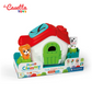 Clementoni- Soft Clemmy-Touch, Imagine & Play Sensory Farm-Playset Fattoria Sensoriale con Mattoncini Morbidi per Bambini 10-36 Mesi-Made in Italy, Multicolore, 17767
