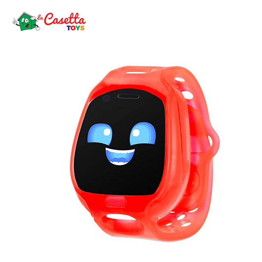Little Tikes: Tobi Robot, Orologio Intelligente Per Bambini Con Fotocamera, Videocamera, Giochi E Attività Per Bambini E Bambine, Rosso, Regalo Dai 4 Anni In Su