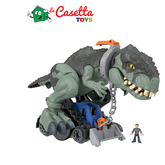 Imaginext - Jurassic World Mega Dino Calpesta e Ruggisci, Giocattolo per Bambini 3+ Anni, GWT22