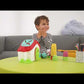Clementoni- Soft Clemmy-Touch, Imagine & Play Sensory Farm-Playset Fattoria Sensoriale con Mattoncini Morbidi per Bambini 10-36 Mesi-Made in Italy, Multicolore, 17767