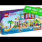 LEGO 41709 Friends Casa delle Vacanze sulla Spiaggia, con Piscina, Mini Bamboline Mia e Accessori, Costruzioni per Bambini dai 7 Anni in su