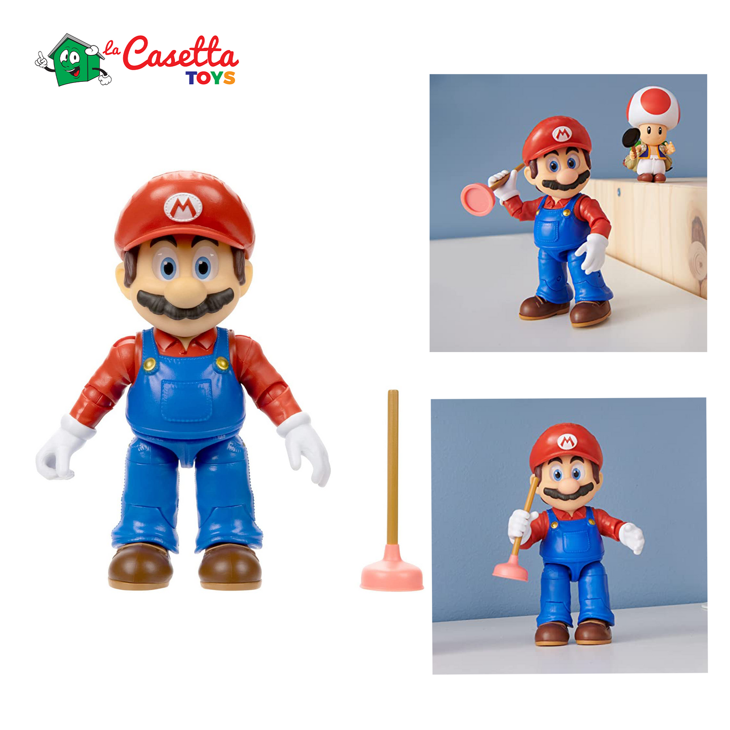 Super Mario Movie Nintendo Mario - Statuetta 13 cm